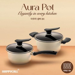 해피콜 아우라 IH냄비 2종A (편수18+양수20)