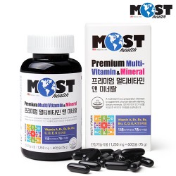 모스트 / 프리미엄 멀티비타민 앤 미네랄 ( 1,250mg*60캡슐)