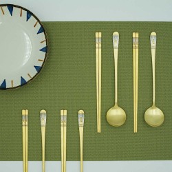 골드문 왕과비 금수저 4인가족 선물세트(24K 금도금)