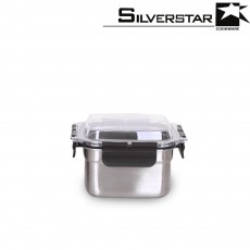 실버스타 오아이씨 국내산 돔형 스텐밀폐용기 3호 880ml