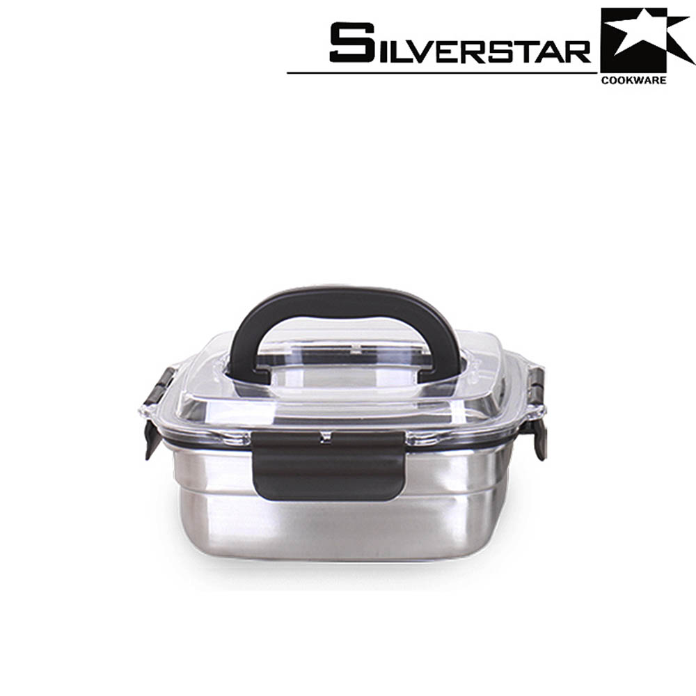 실버스타 오아이씨 국내산 돔형 스텐김치통 핸디 17호 1,850ml