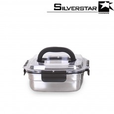 실버스타 오아이씨 국내산 돔형 스텐김치통 핸디 17호 1,850ml