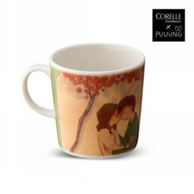코렐 코디네이츠 퍼엉 러브 머그 400ml
